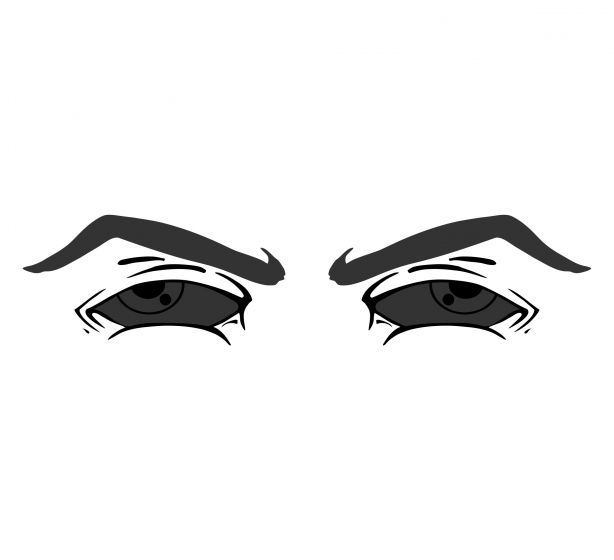 Super eyes Version 6 Blacklite Reflective Decal - Powercall Sirens LLC