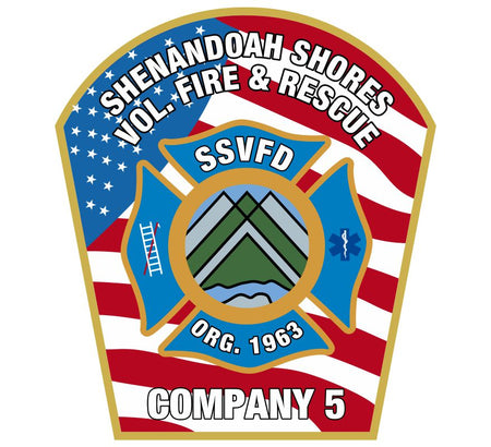 Shenandoah Shores Vol Fire Rescue Customer Decal 21717