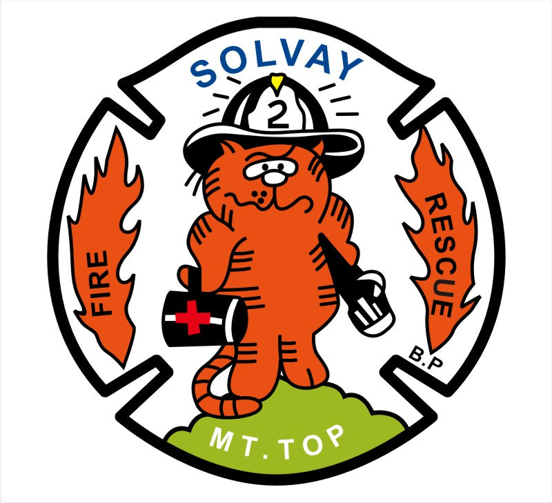 Solvay Mountain Top Customer Decal