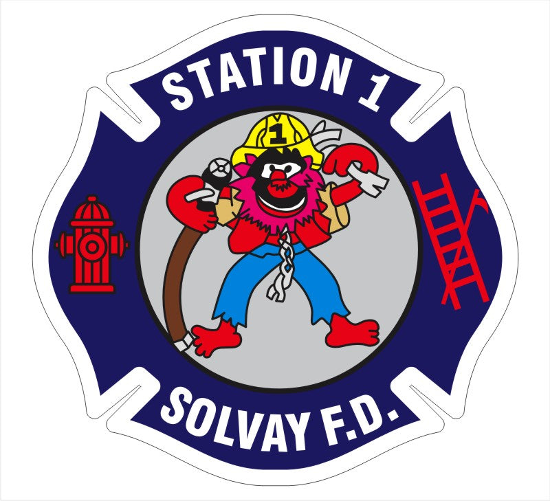 Solvay FD Station 1 Decal