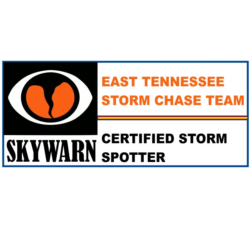 East Tennessee Storm Chasers Decal