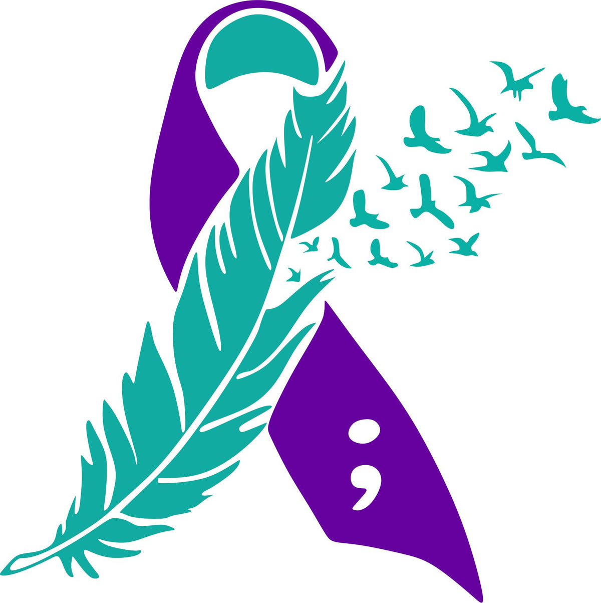Suicide Awareness Die Cut Decal - Powercall Sirens LLC