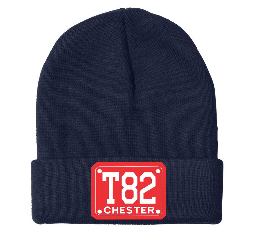 T82 Chester Badge Embroidered Winter Hat