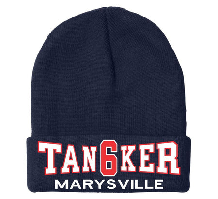 Tanker 6 Marysville Embroidered Winter Hat