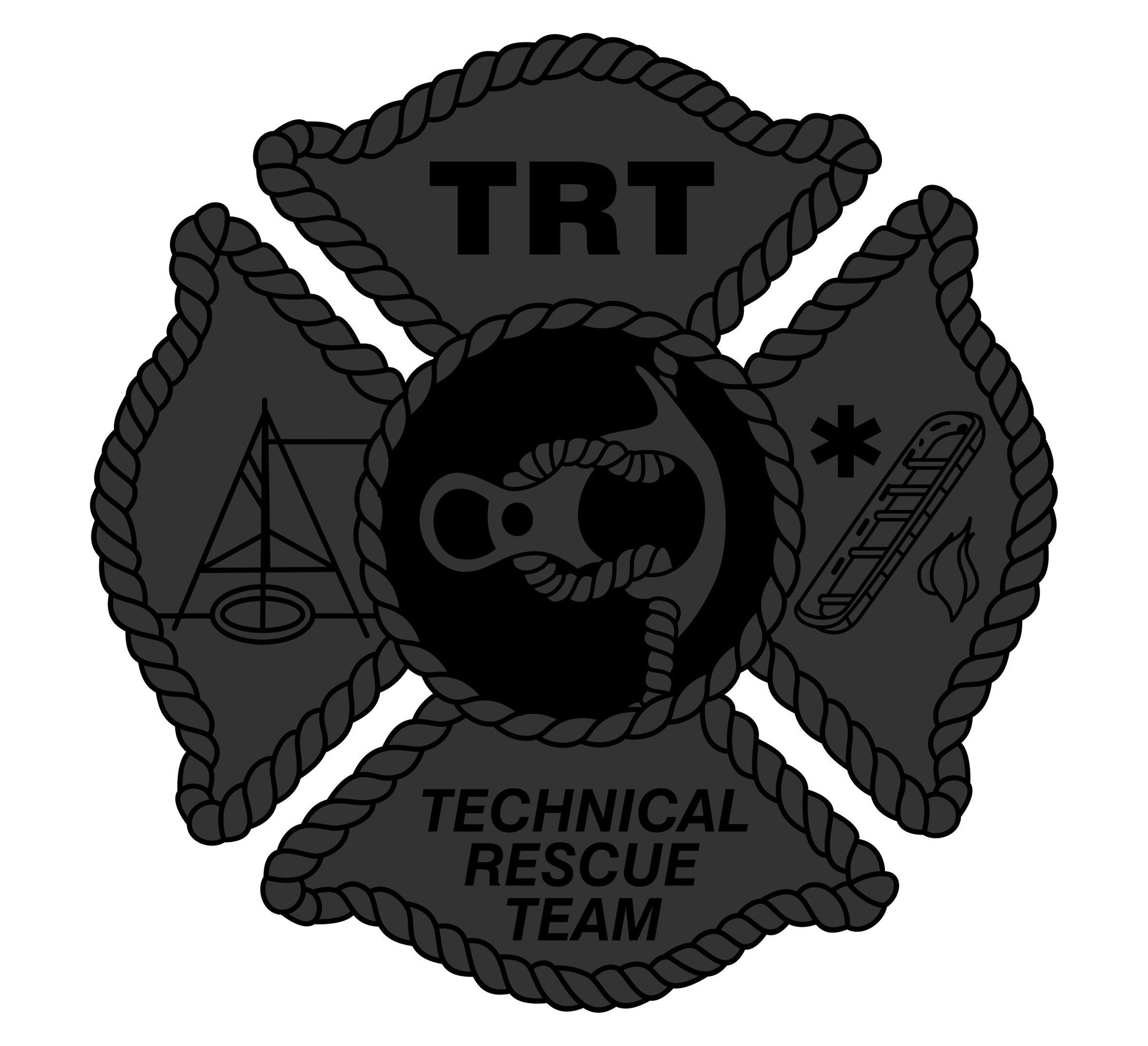 Blacklite Technical Rescue Decal – Powercall Sirens LLC