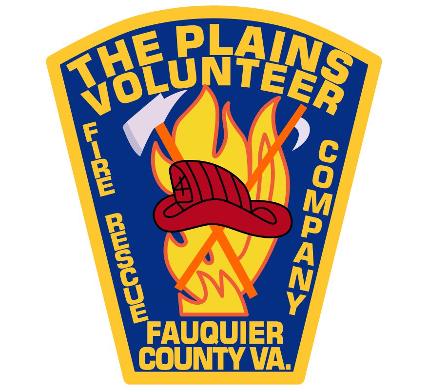 The Plains Volunteer Fire Customer Decal