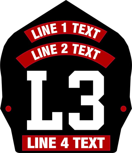 Type A Design Powershield Decal - Powercall Sirens LLC