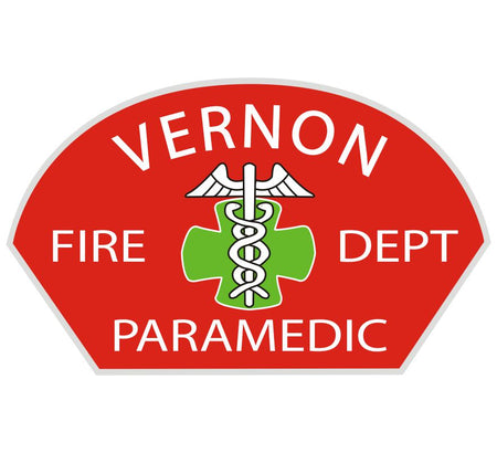 Vernon Fire Department customer decal