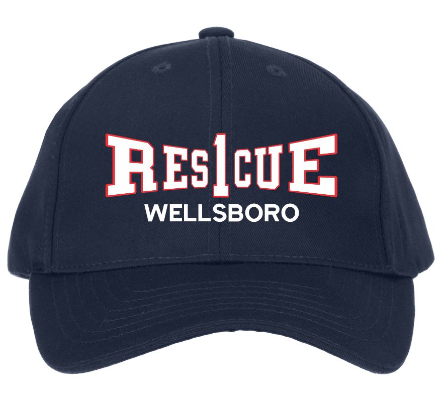 Que Rescue Hat Rescue 1 Wellsboro Customer Embroidered Hat – Powercall Sirens LLC