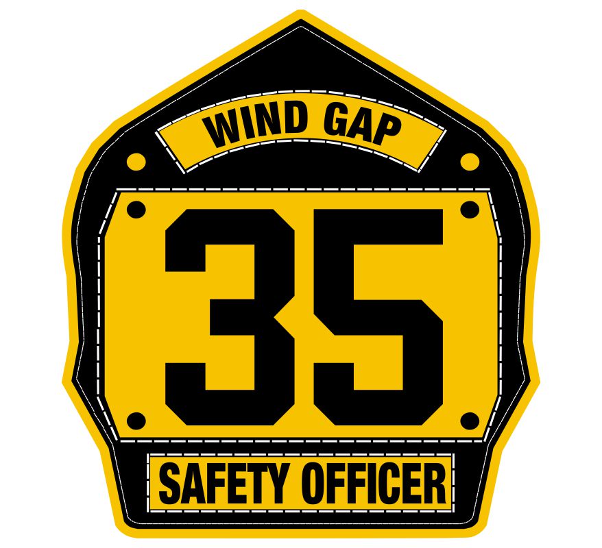 Wind Gap Safety Officer Customer Decal