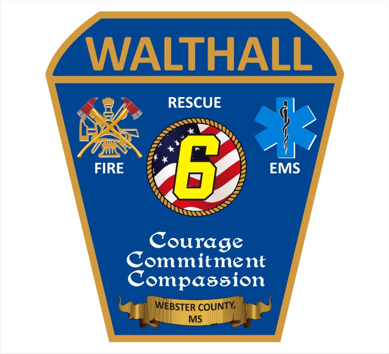 Walthall Fire Rescue Customer Decal