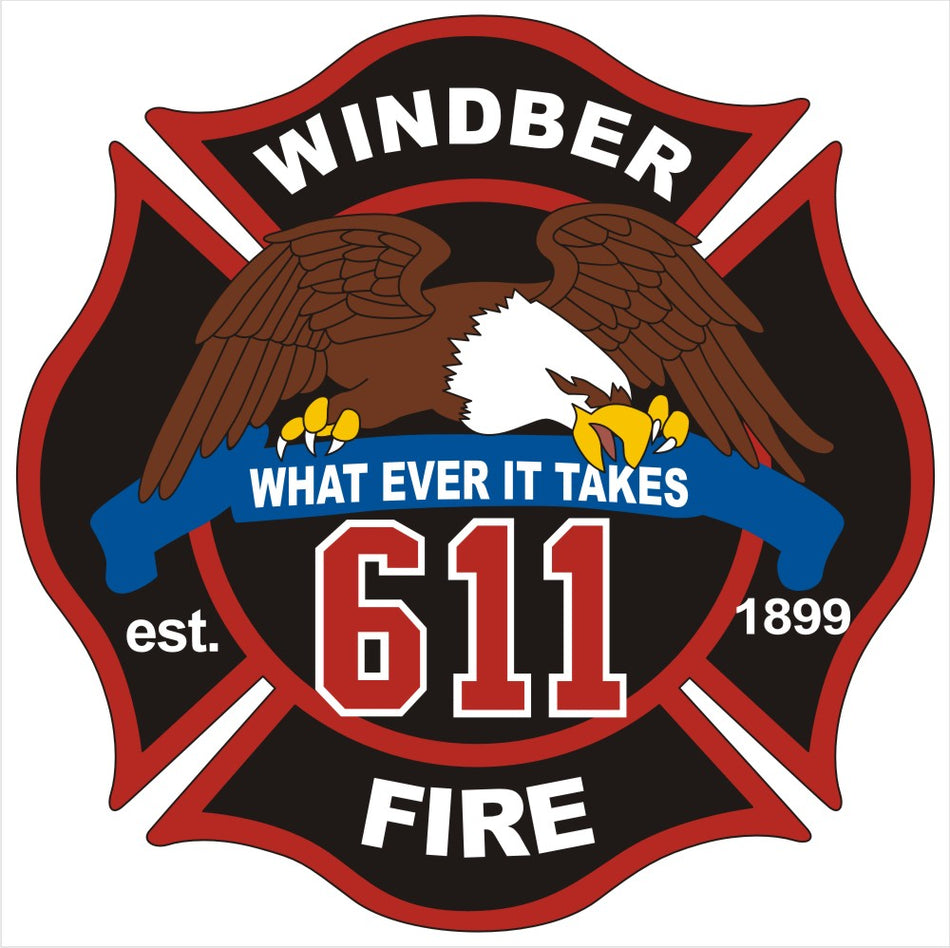 Windber Fire Customer Decal #2