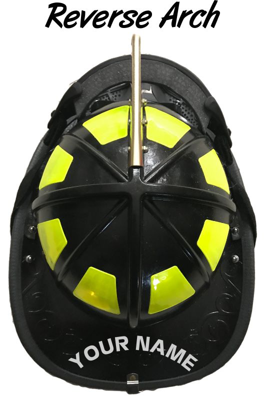Zara Font Helmet Name Decal - Powercall Sirens LLC