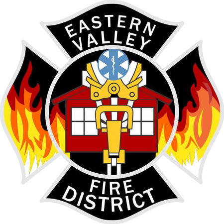 Eastern Valley Fire Dist. Customer Decal - Powercall Sirens LLC