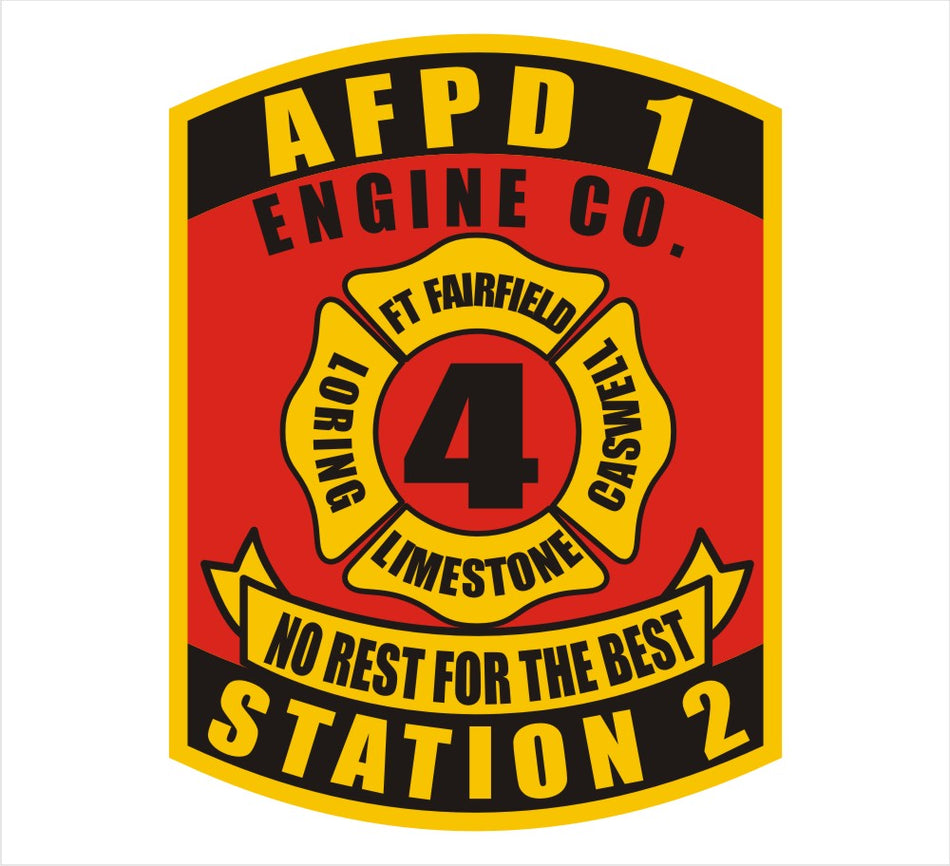 AFPD1 Station 2 Customer Decal