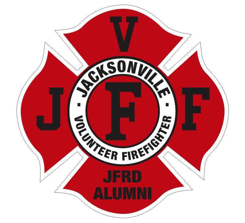 Jacksonville JFRD Alumni Customer Decal