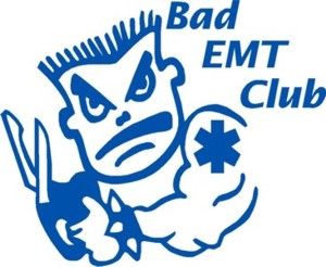 Bad EMT Club Decal - Powercall Sirens LLC