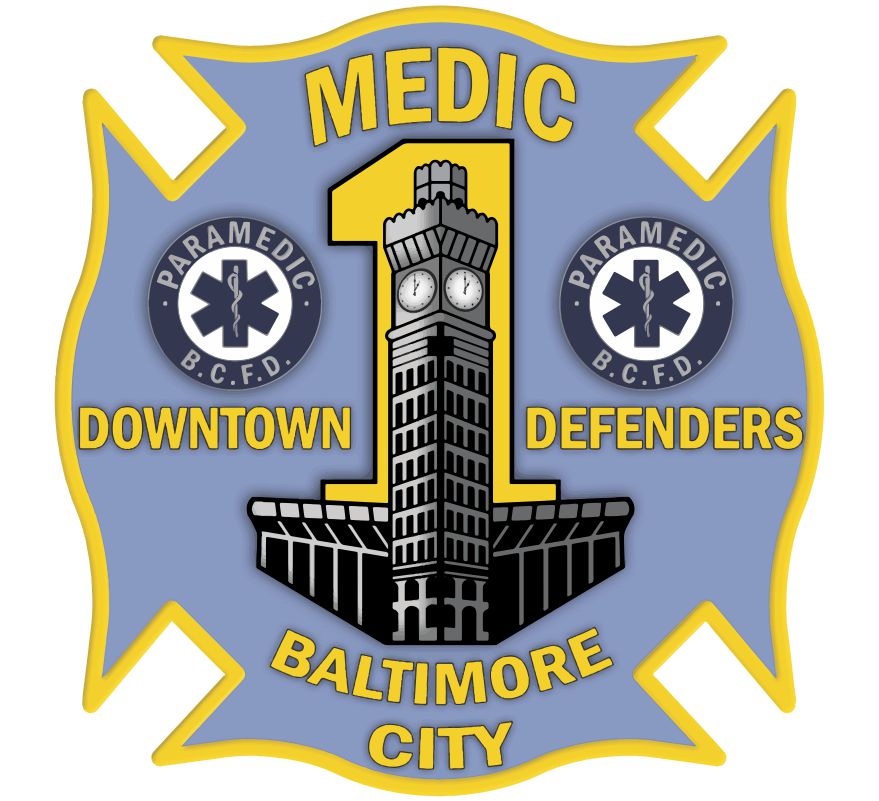 Baltimore City Downtown Defenders Decal 12317