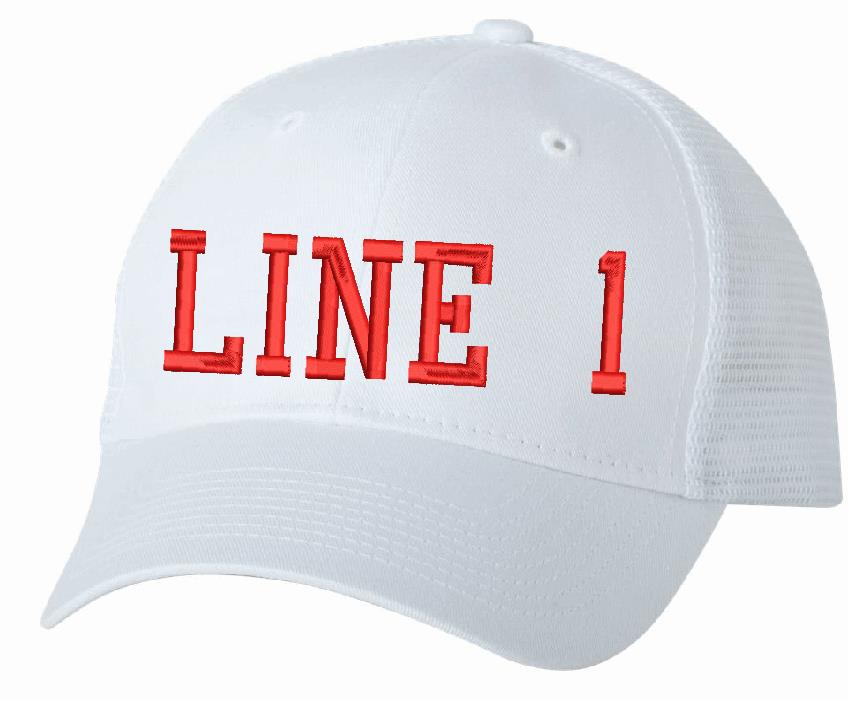 Trucker VC400 Adjustable Basic Digit Style Hat - Powercall Sirens LLC