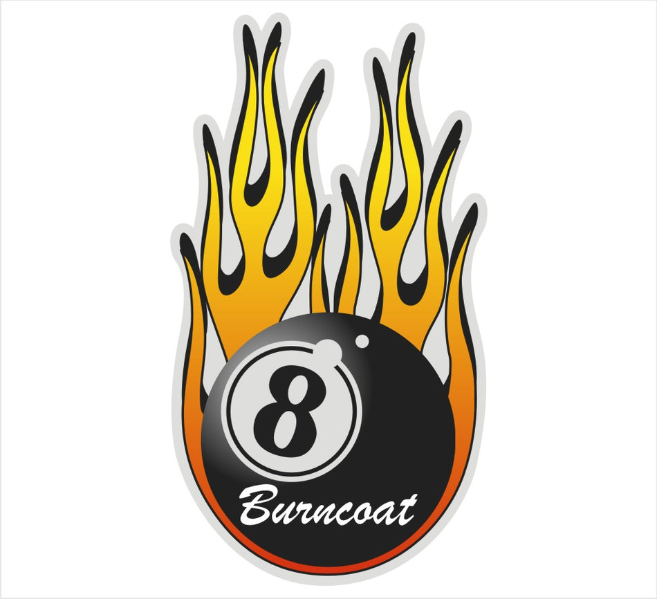 8 Ball Burncoat Customer Decal