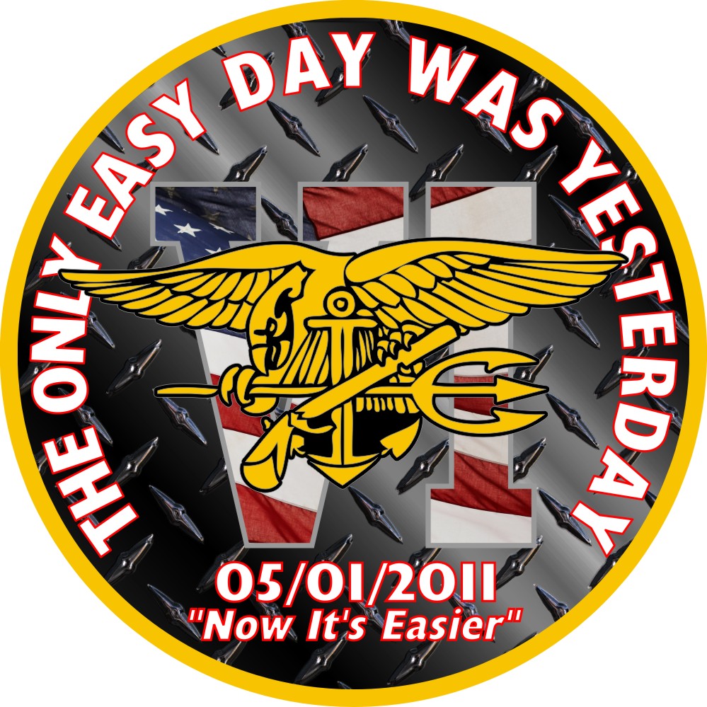 Seal Team Easy Day Yesterday Decal