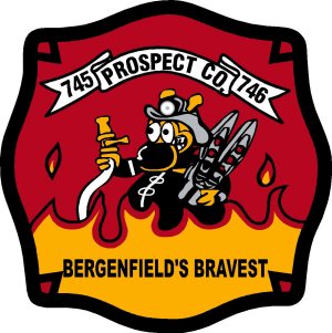 Bergenfield Fire Customer Decal