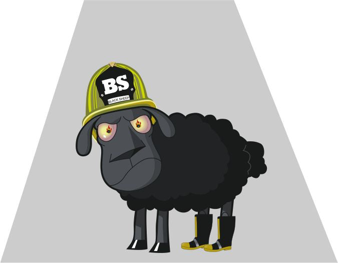 Black Sheep Helmet Trapezoid – Powercall Sirens LLC