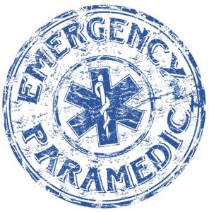 Emergency Paramedic Blue Star Decal - Powercall Sirens LLC