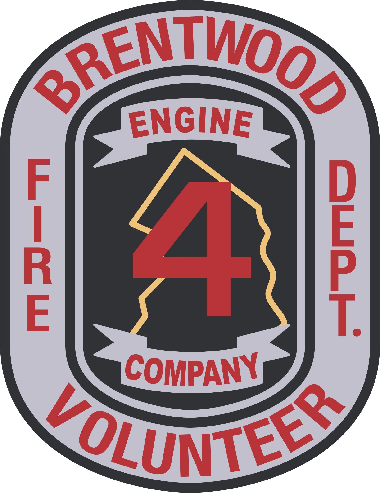 Brentwood Fire Department Customer Decal - Powercall Sirens LLC