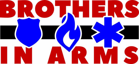 Brothers In Arms Customer Decal - Powercall Sirens LLC