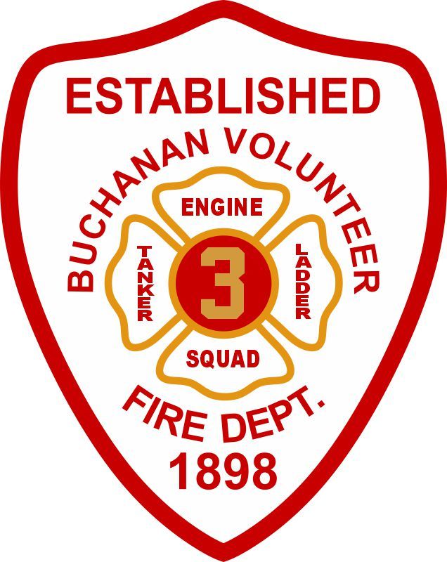 Buchanan Vol Fire Dept. Customer Decal - Powercall Sirens LLC