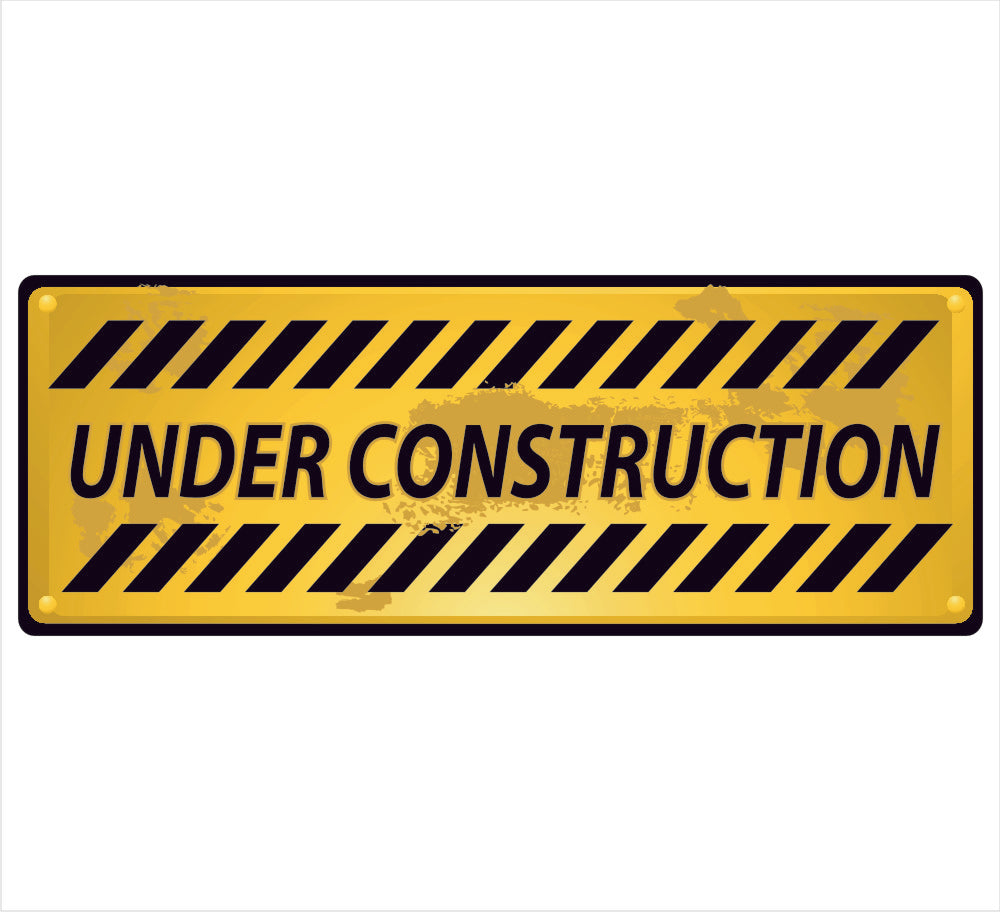 Under Construction C3 Decal