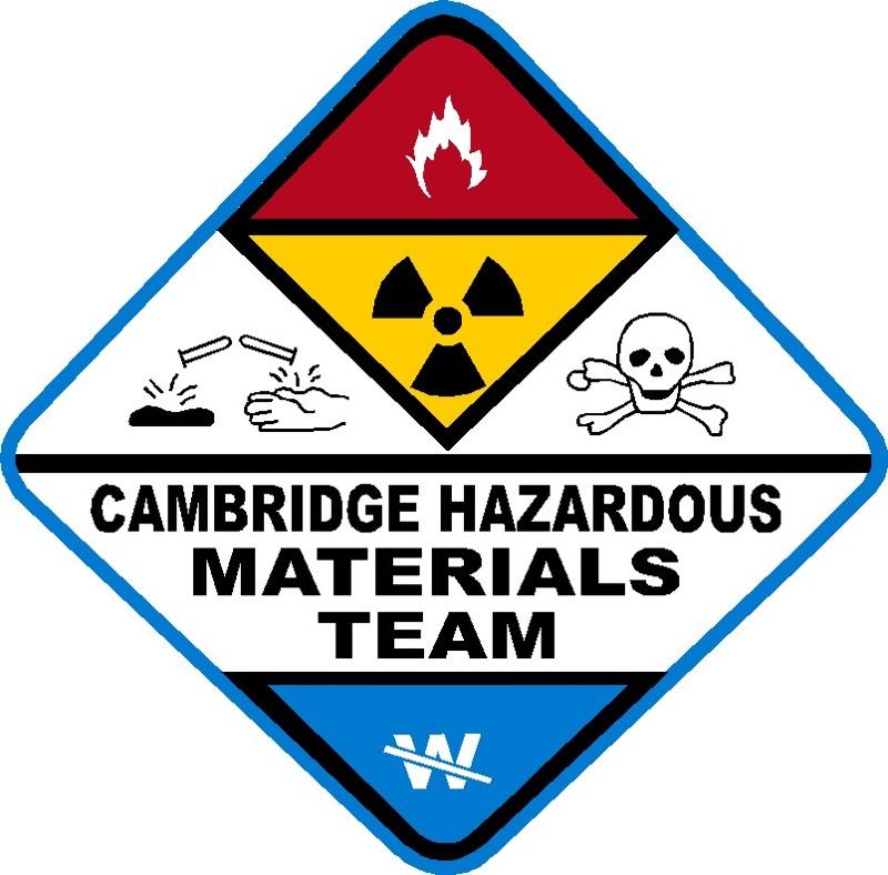 Cambridge Hazmat Team Decal - Powercall Sirens LLC