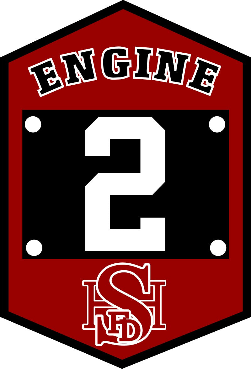 Engine 2 SHFD Estes Customer Decal