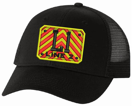 Adjustable Chevron Badge Style Custom Embroidered Hat