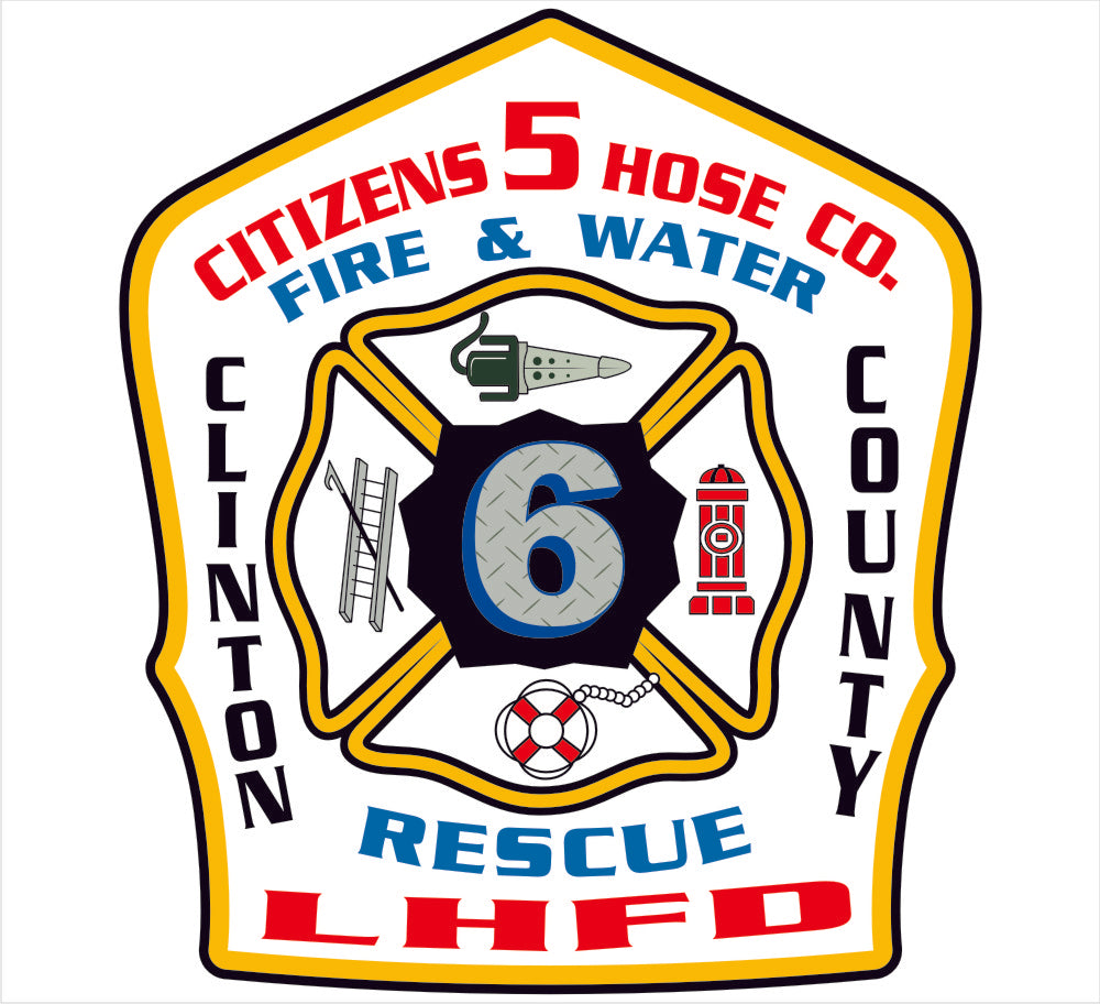 Citizens 5 Hose Customer Decal