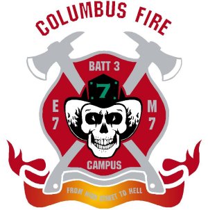 Columbus Fire Customer Decal