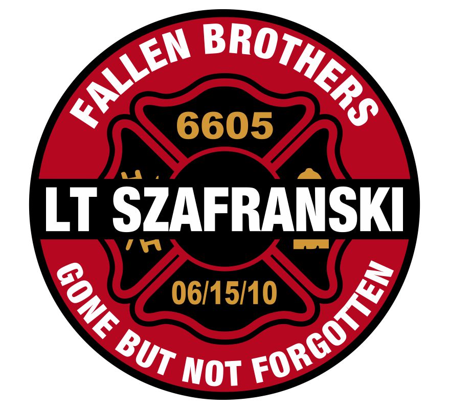 Lieutenant Szafranski Memorial Customer Decal