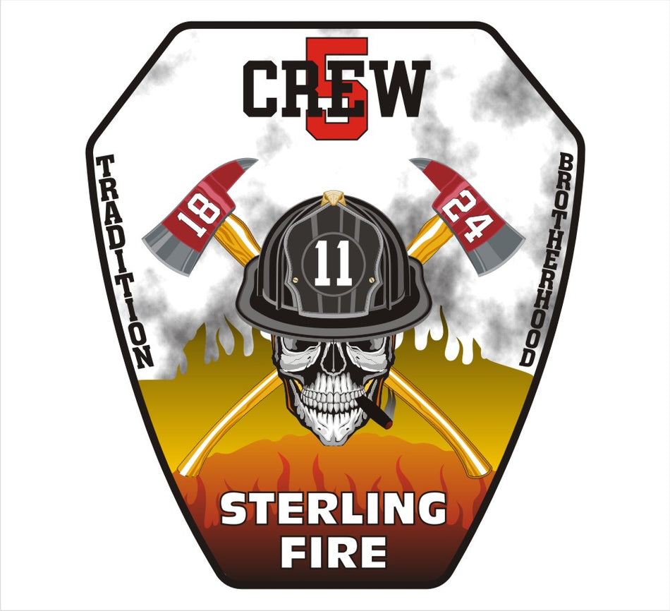Crew 5 SVFC Duty Crew Decal