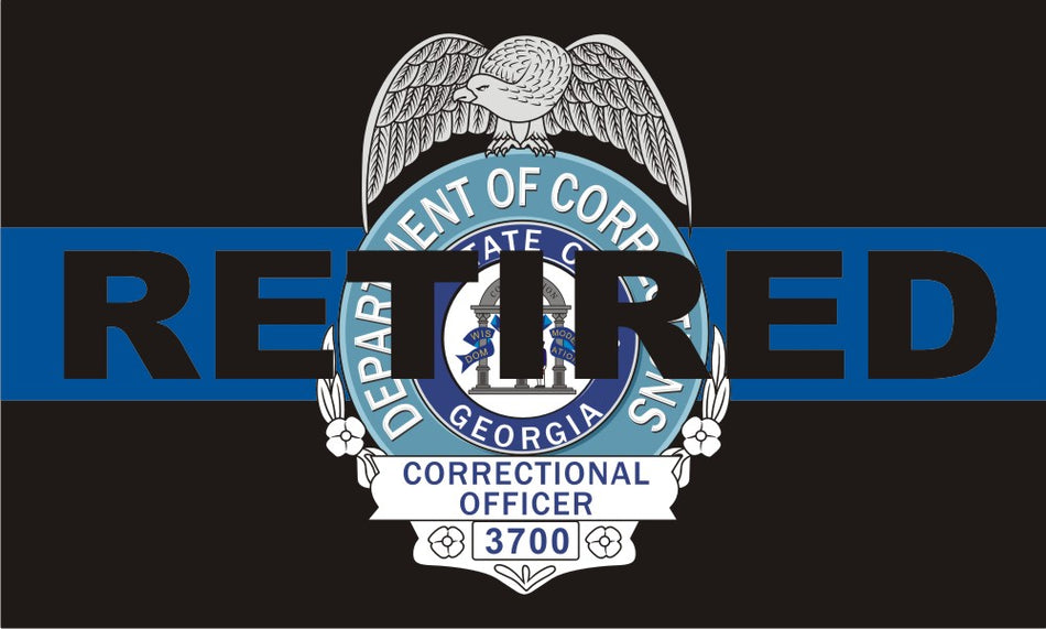 Retired Dept of Corrections Customer Decal