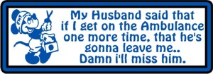 Husband Miss Him Expression Decal