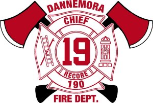 Dannemora Fire Dept. Maltese Decal NY2009 