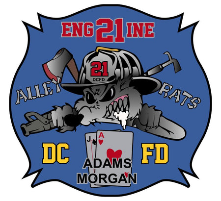 DCFD Adams Morgan Decal