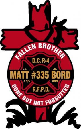Matt Bord Custom Memorial Decal