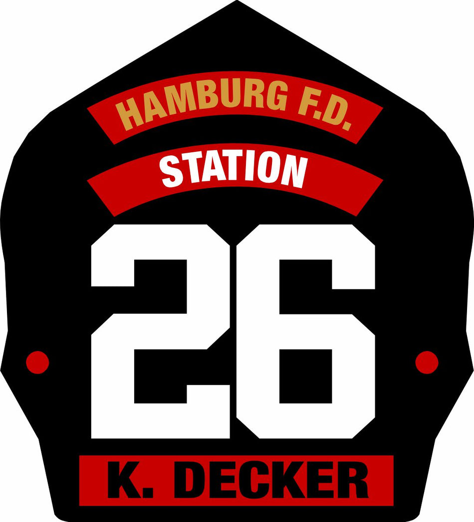 Hamburg Station 26 Decker Customer Decal