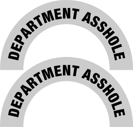 Department Asshole Crescent Pair - Powercall Sirens LLC