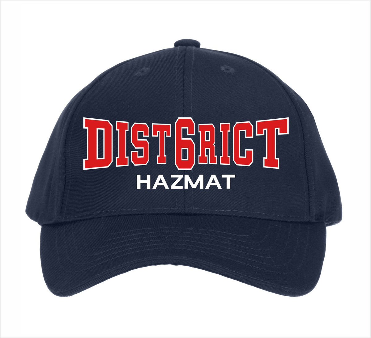 District 6 Hazmat Embroidered Hat
