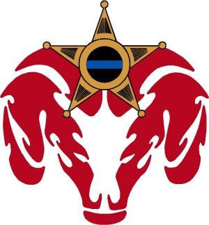 Dodge 5 Point Gold Sheriff Decal - Powercall Sirens LLC