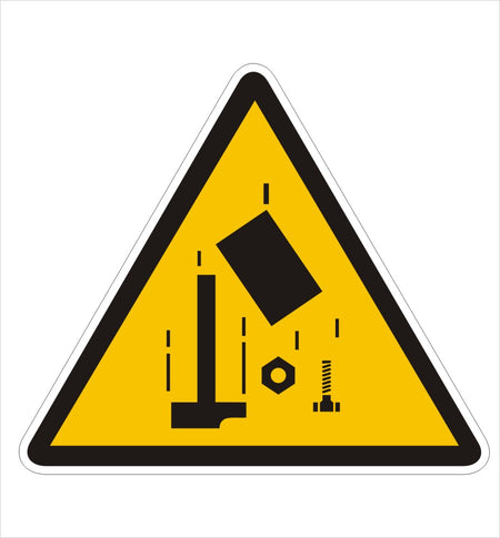 Watch for Falling Objects Warning Decal