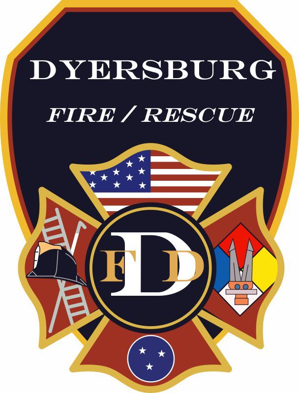 Dyersburg Fire Rescue Customer Decal - Powercall Sirens LLC